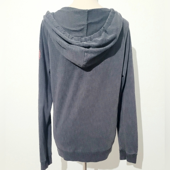 Disney Parks Acid Wash Mickey Mouse Walt Disney World Hoodie Sweatshirt Size L - Picture 4 of 8